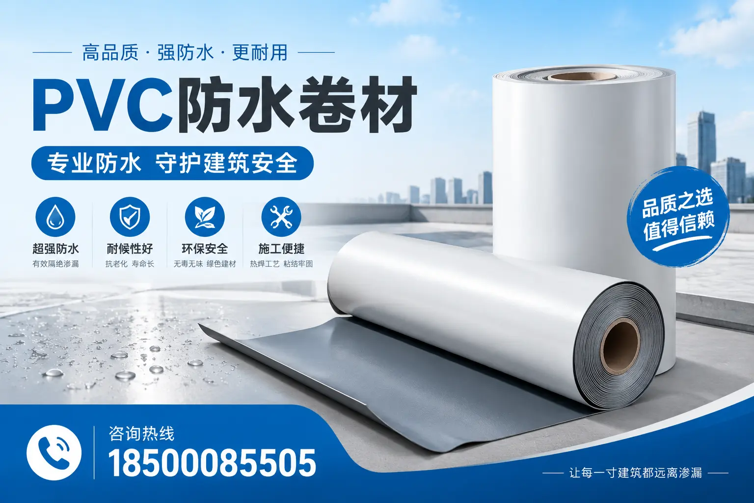 克孜勒苏地区pvc防水卷材的市场现状与发展趋势